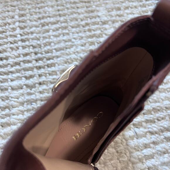 Coach Lacey Leather Bootie Sz 7.5B - Picture 6 of 8
